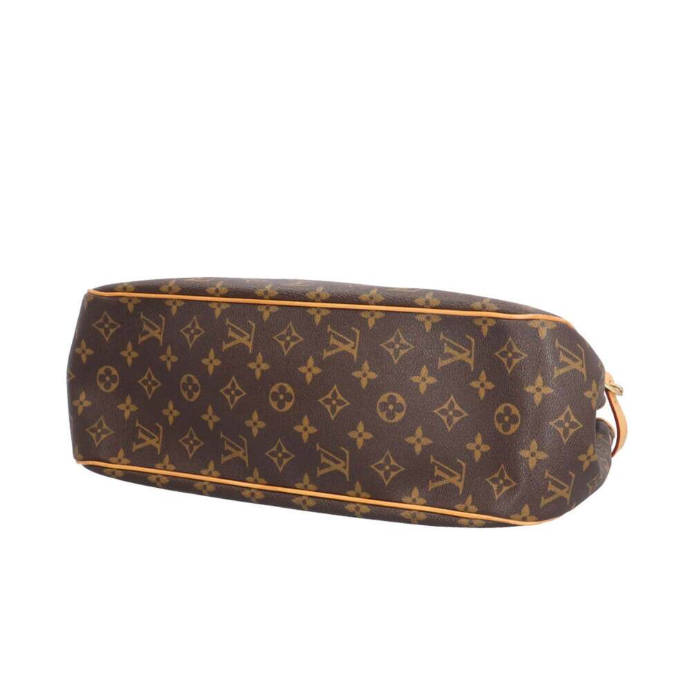 LOUIS VUITTON Authentic Brown Monogram Canvas Tote Bag - Picture 5 of 14